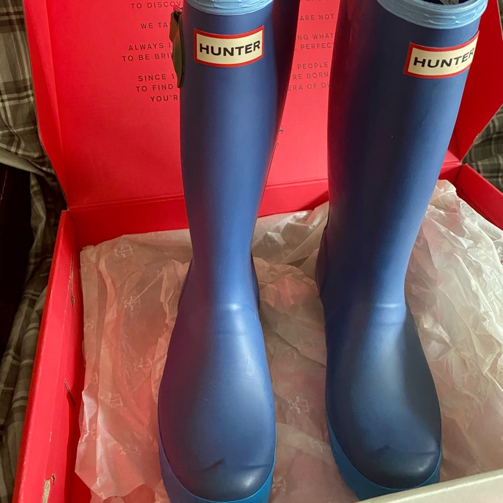 Brand New HUNTER BOOTS for Boys Sz 5 Big Kids